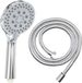 vidaXL Douchekop Set Chroom Roestvrij Staal 10.5 cm