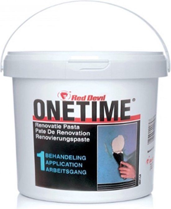 Red Devil ONETIME Renovatie Pasta - Wit - 19 liter