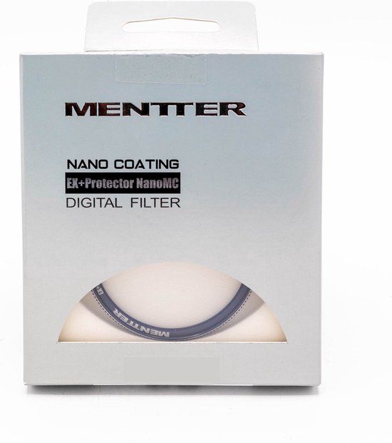 Mentter EX+ NanoMC 43mm Protect Filter Zilver