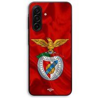 Maniacase Hoesje voor Samsung Galaxy A57 SLB Benfica rode achtergrond