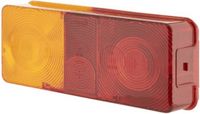 Hella - Reserveglas achterlichtunit Rood/Oranje Universeel