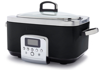 GreenPan Elite Slowcooker Black 6L - PFAS-vrij