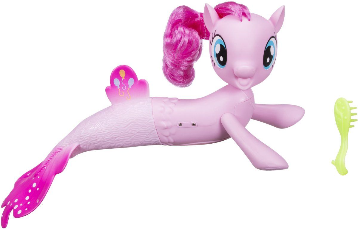 My Little Pony De Film Zwemmende Pinkie Pie - Zeepony - 15 cm Kan Zelf Zwemmen