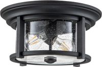 Feiss LED Buitenlamp Merrill | 2X E27 Max 60W | IP44 | Dimbaar | Black