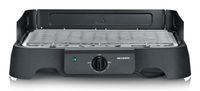 Severin PG 8593 Elektrische Tafelgrill Zwart