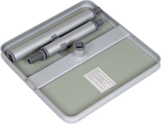 Bo-Camp Priktafel - 26x26x42 cm - Grijs