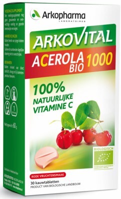 Arkopharma Acerola 1000mg Kauwtabletten