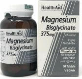 HealthAid Magnesium Bisglycinate Vegan Tablets 60 Count