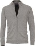 Casa Moda Cardigan Lichtgrijs Gebreid Comfort Fit - 6XL