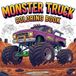 Monster Truck Coloring Book for Kids Ages 4–8