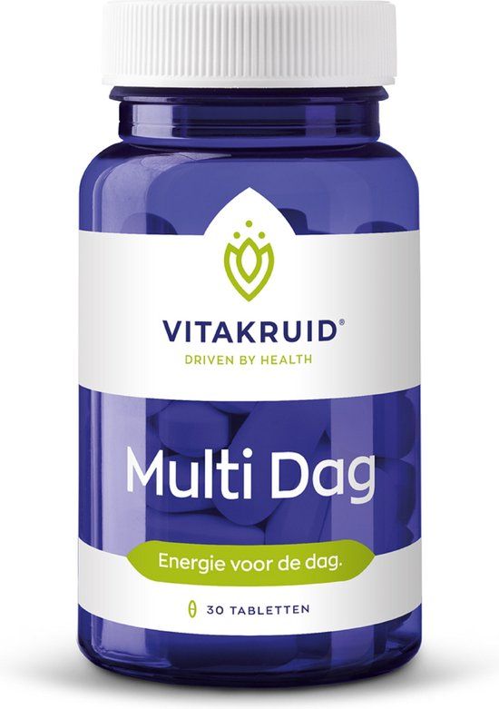Vitakruid Multi Dag Voedingssupplement - 30 tabletten