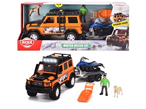 Dickie Toys Winter Rescue Set, Try Me