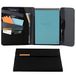 Rocketbook Flip Capsule Folio Cover - 100% recyclebare hoes met pennenhouder, magnetische sluiting en binnenopslag - zwart, uitvoerend formaat (6" x 8,8") (Cap-FLP-E-CGN)