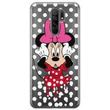 ERT GROUP mobiel telefoonhoesje voor Xiaomi REDMI 9 origineel en officieel erkend Disney patroon Minnie 016 optimaal aangepast aan de vorm van de mobiele telefoon, gedeeltelijk bedrukt
