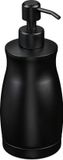 Merkloos Relaxdays zeeppompje - RVS - 400 ml - Zwart