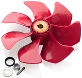 Vetus 220/285/230/310kgf 6 Bladen Propulseur d'étrave Rouge 295 mm