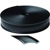 RV Designer Collection E369 Inzetstrip HD, 25 cm x 7,5 meter, zwart