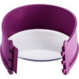 COOX Springvorm, avec fond en verre, 18 cm. (Lila)