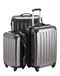 Hauptstadtkoffer ALEX 3-delige Kofferset – Handbagagekoffer 55 cm, Middelgrote Koffer 65 cm & Grote Reiskoffer 75 cm, Hardschaal ABS+PC, Cijferslot, Titan