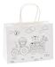 K3T 80514 kleurzakken "Boerderij" 3-pack, Shopper medium