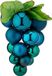 Krist+ Kerstbal Druiven Blauw Plastic