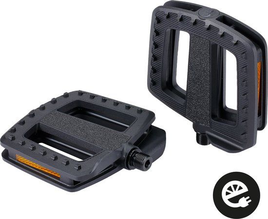BBB Cycling ErgoBase Nylon Fietspedalen - Universeel - Zwart