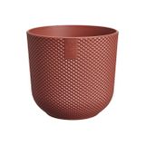 elho Jazz Rond Mini 11cm Bloempot Toscaans Rood Kunststof 1 stuk(s)