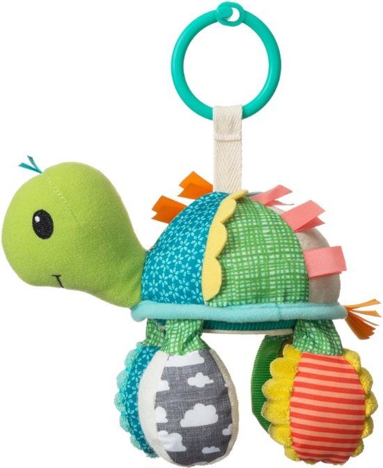 Infantino Go Gaga Mirror Pal Turtle - Speelfiguur - Multicolour