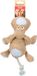 SPEELGOED KROPS Speelgoed Nijlpaard met Touw Bruin 22x30x11CM