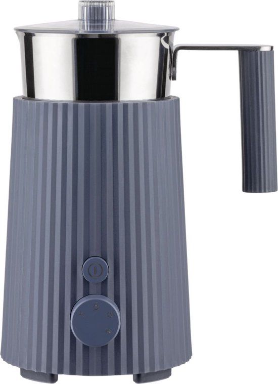 Alessi Plissé Melkopschuimer - Grijs