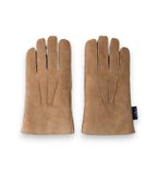 Hackett London HM0400133 Sherling Handstitch Leren Handschoenen Beige (XL)