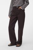 Vero Moda Vmtessa Hr Wide Jeans Color Ga Noos 10288257 Chocolate Torte Dames Maat - W32 X L32