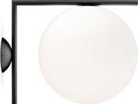 Flos IC C/W 2 - Ceiling / Wall - Design armatuur - 1x E27 - Black / Zwart