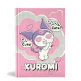 Hello Kitty Kuromi Schoolagenda 10 maanden, roze, ongedateerd, basisschooldagboek, middelgroot