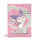 Hello Kitty Kuromi Schoolagenda 10 maanden, roze, ongedateerd, basisschooldagboek, middelgroot
