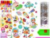 LeanToys Diamant borduurwerk sticker set ruimte astronaut mozaïek