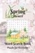 Spring Themed Word Search Puzzle Book
