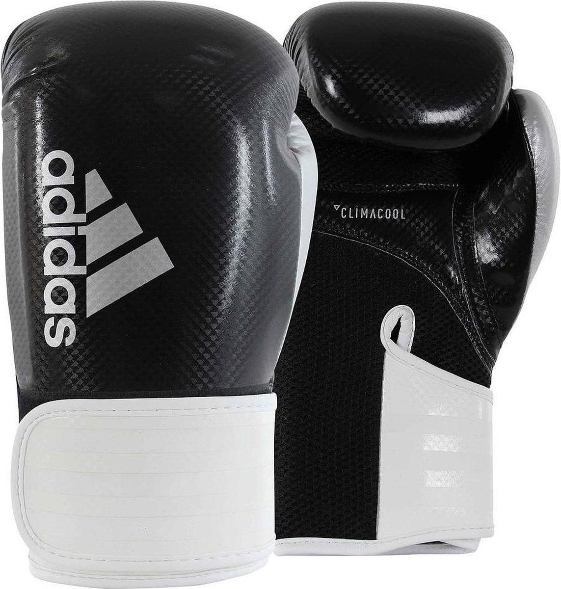 Adidas Bokshandschoenen Hybrid 65 Leer Maat 10oz Zwart