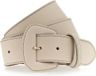 Tamaris Leren Riem Belt W100 Nude Beige
