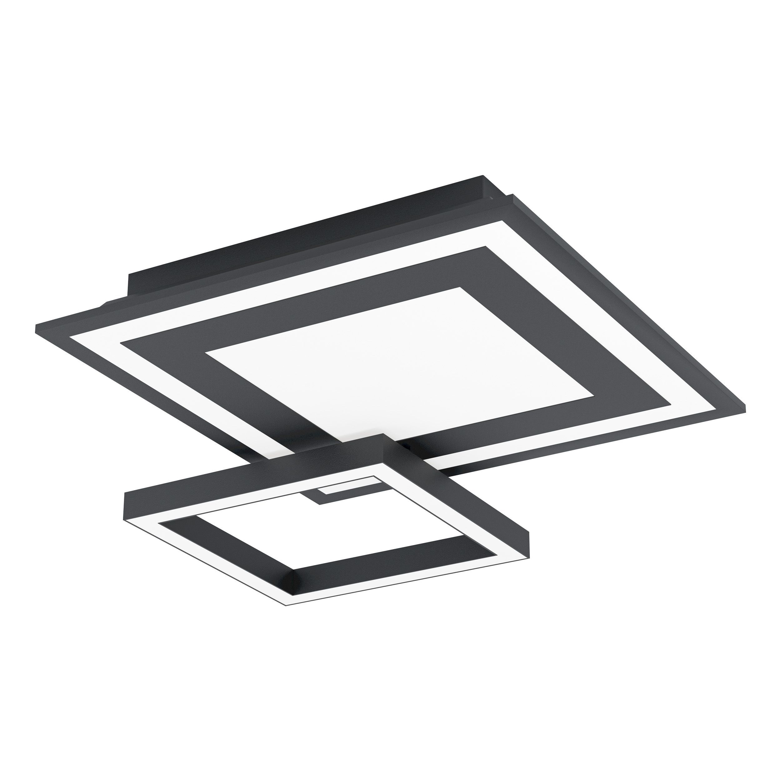EGLO Savatarila-C Plafondlamp - Zwart - 2750 lumen - Dimbaar