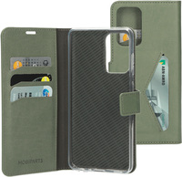 Mobiparts Classic Wallet Case Samsung Galaxy A52 (2021) Stone Green groen / Galaxy A52 4G (2021), Galaxy A52 5G (2021)
