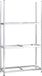 vidaXL Bandenrek 3-laags 110x40x200 cm staal zilverkleurig
