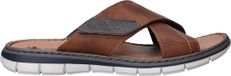 Rieker Heren Slipper - 25151-24 Bruin - Maat 42