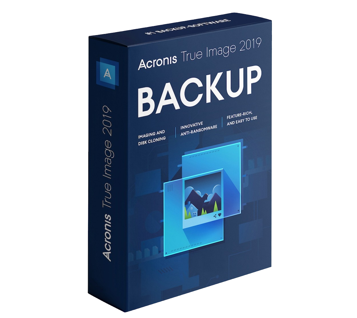 Acronis True Image 2019 1PC/MAC - gratis upgrade naar nieuwste versie