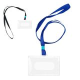 D.RECT 50Set Naambadges met Lintkaarthouder voor Bedrijf, Tentoonstelling, Kantoor, School en Kinderen 50 Stuks (Geassorteerde Kleuren)