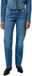 Wrangler Cowboy Straight Fit Lage Taille Jeans Blauw
