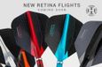 Harrows Retina Red - Ailettes de fléchettes