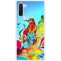 Samsung Bedrukt siliconen hoesje compatibel met Galaxy Note 10 Mocking bird