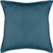 Atmosphera coussin d'ambiance salon Sophia - 53 x 53 cm - Bleu - polyester - avec fermeture éclair