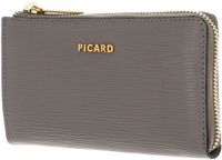 PICARD Leren portemonnee Calais 1 Wallet Cement Taupe
